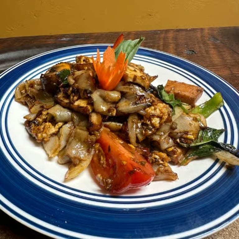 Delicious Drunken Noodles Await