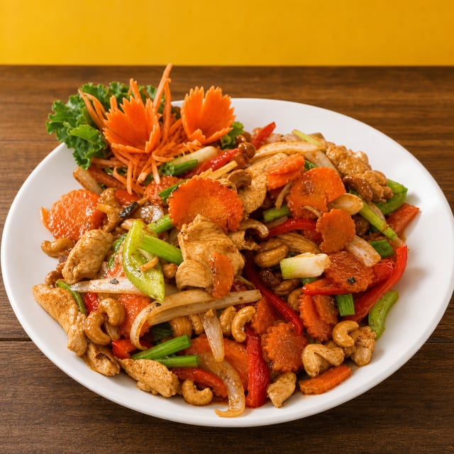 Cashew Nut Stir Fry.