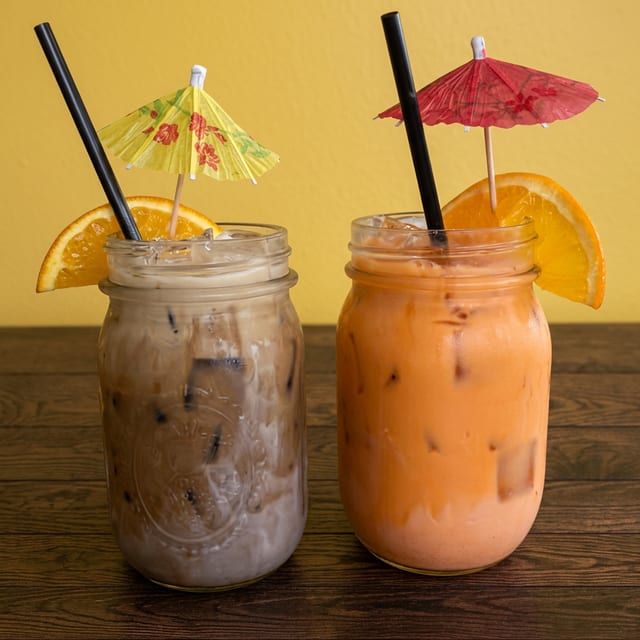 Thai Iced Coffee.